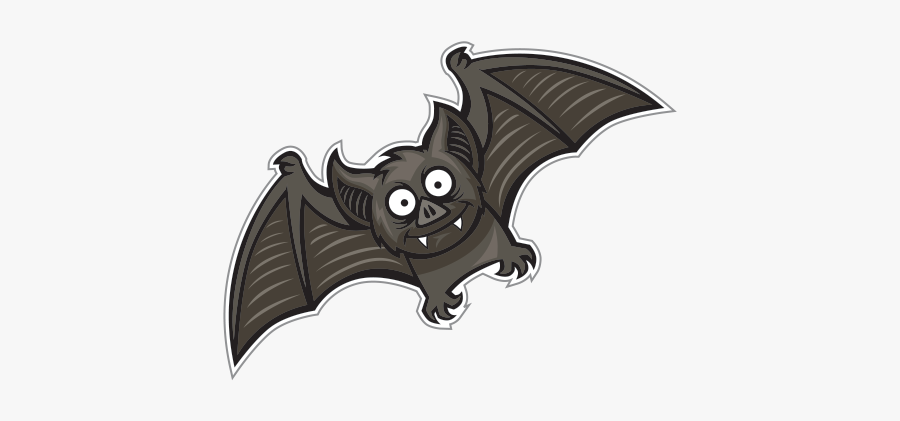 Bat Clipart Baby Bat - Bat Stickers Hallpween, Transparent Clipart