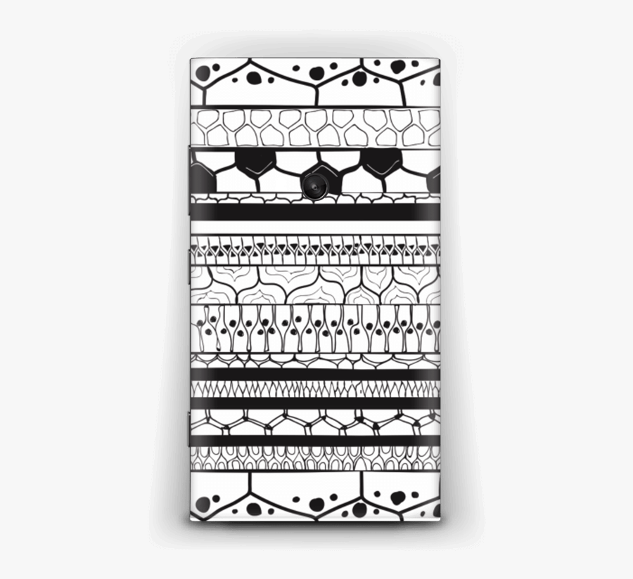 Black Stripes Skin Nokia Lumia - Cartoon, Transparent Clipart