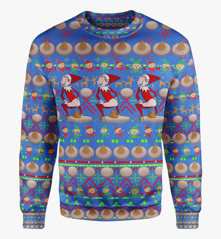Transparent Christmas Sweater Clipart - Sweater, Transparent Clipart