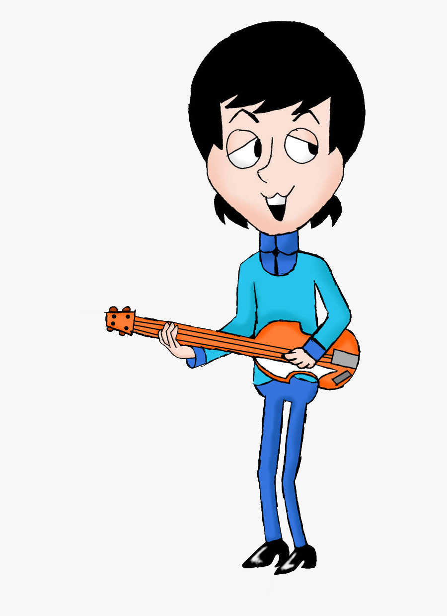 Cartoon Picture Of Paul Mccartney, Transparent Clipart