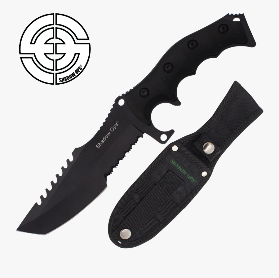 Shadow Ops Knife, Transparent Clipart