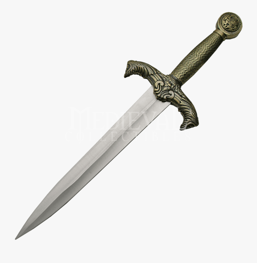 Transparent Dagger Clipart Black And White Stock - King Arthur Dagger, Transparent Clipart