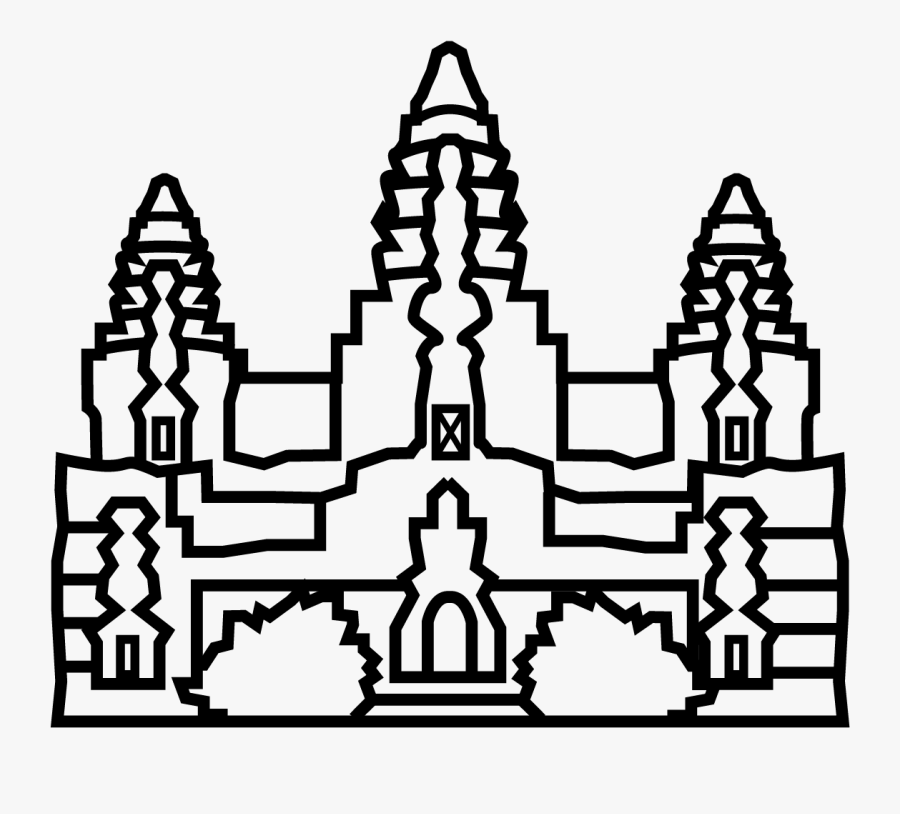 Angkor Wat Logo Png, Transparent Clipart