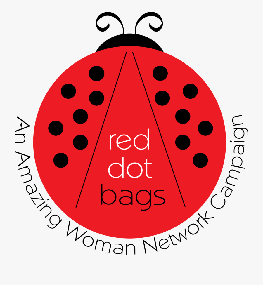 Red Dot Bags Logo - Circle, Transparent Clipart