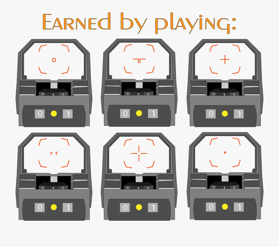 [img] - Custom Red Dot Sight, Transparent Clipart