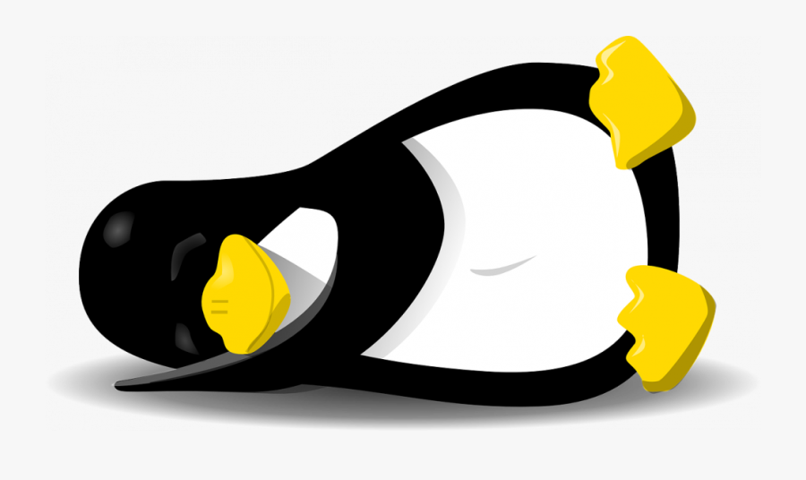 Penguin Sleeping Clipart, Transparent Clipart