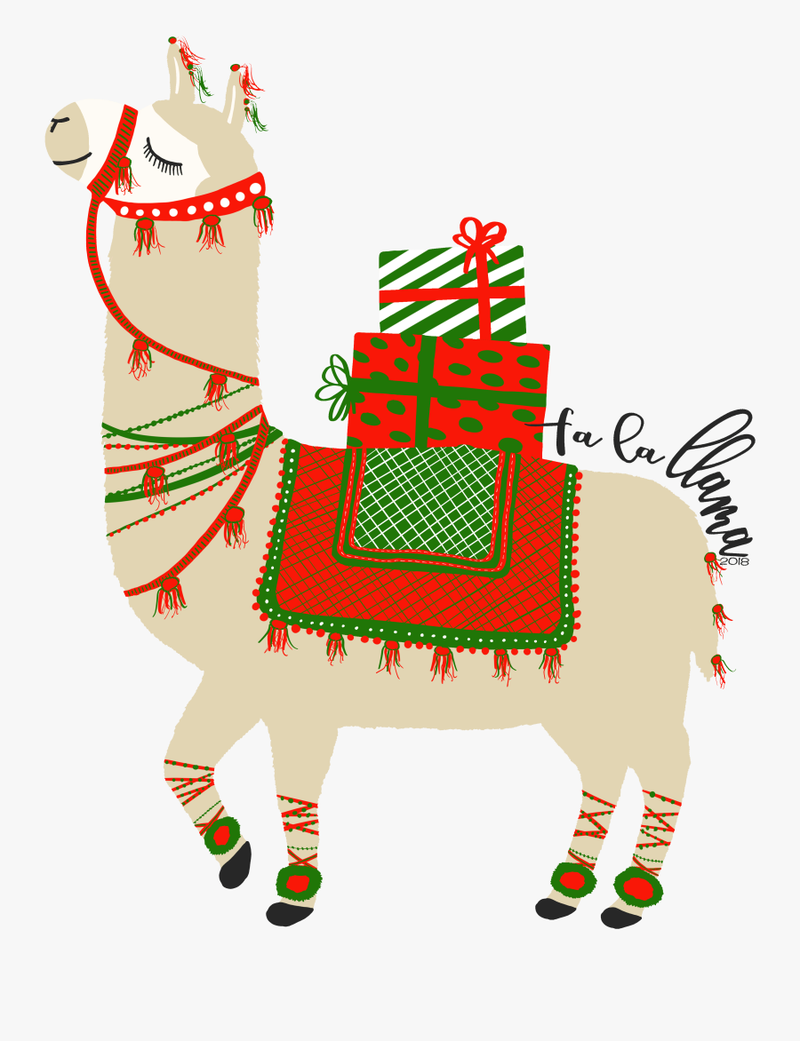 Fa La La La Llama Next, Transparent Clipart