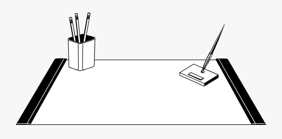 Desk - Illustration, Transparent Clipart
