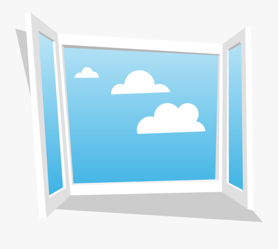 Microsoft Windows Clipart Blue Window, Transparent Clipart