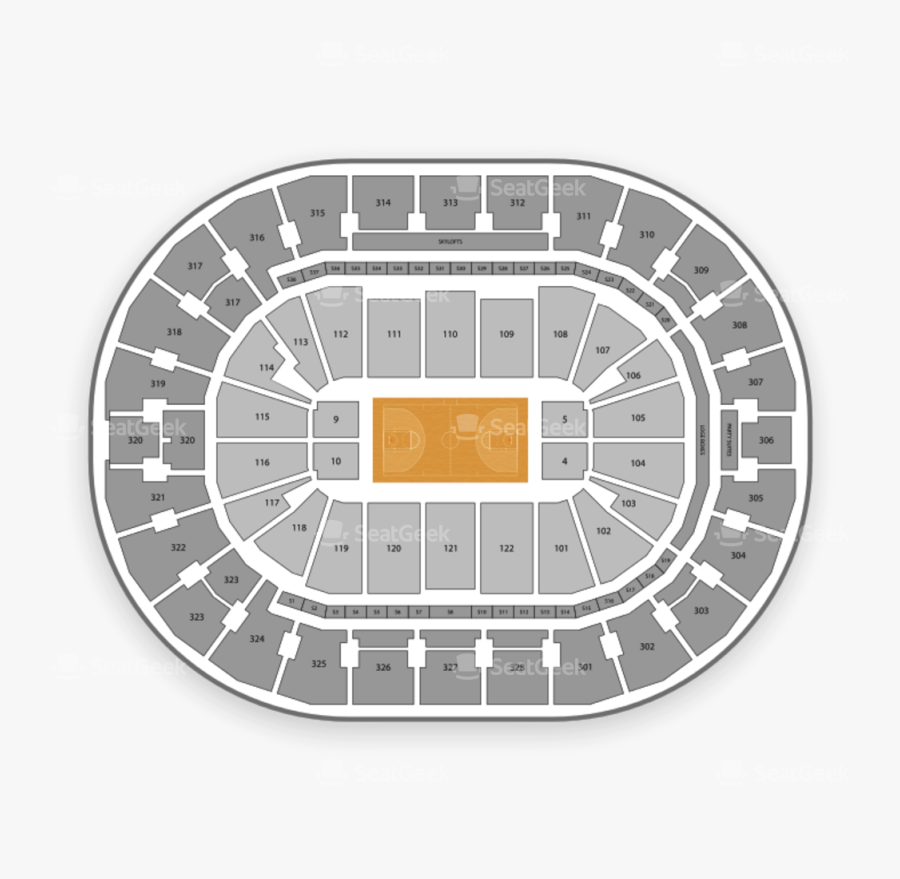 Earthquake Clipart Amphitheatre - Section 231 United Center, Transparent Clipart