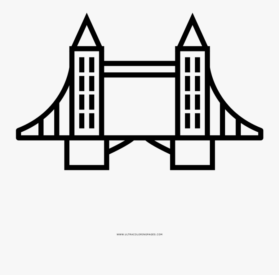 Transparent London Clipart - Golden Gate Bridge Svg, Transparent Clipart