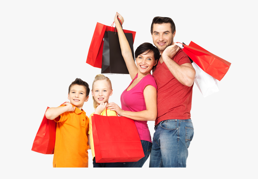 Thumb Image - Family Shopping Images Png, Transparent Clipart