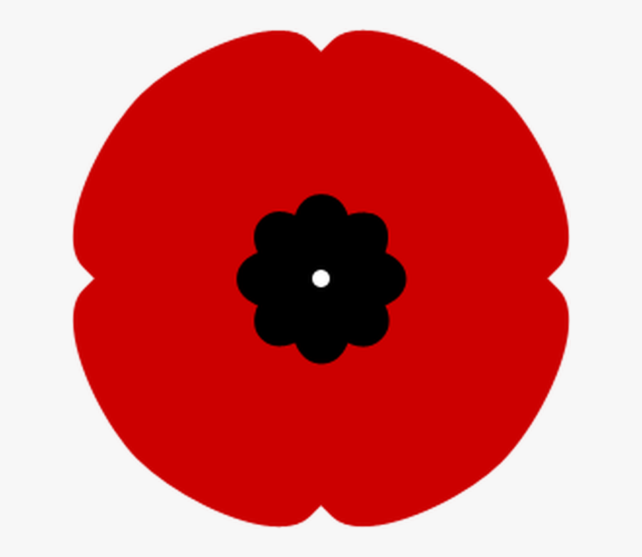 Picture - Remembrance Day Poppy Icon, Transparent Clipart