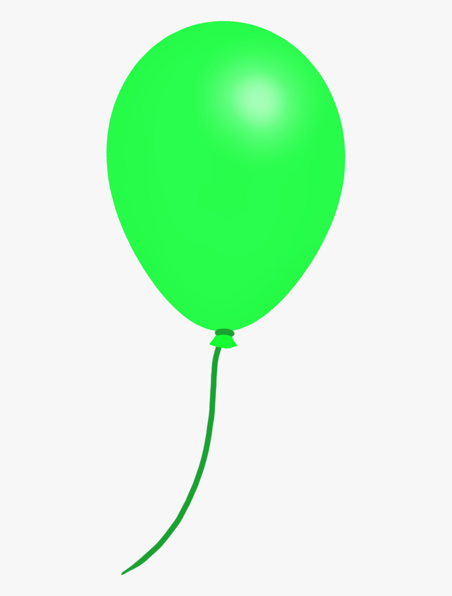 Green Balloon Clipart - Balloon, Transparent Clipart