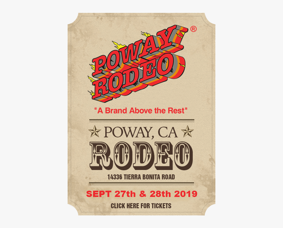 Poway Rodeo 2019, Transparent Clipart