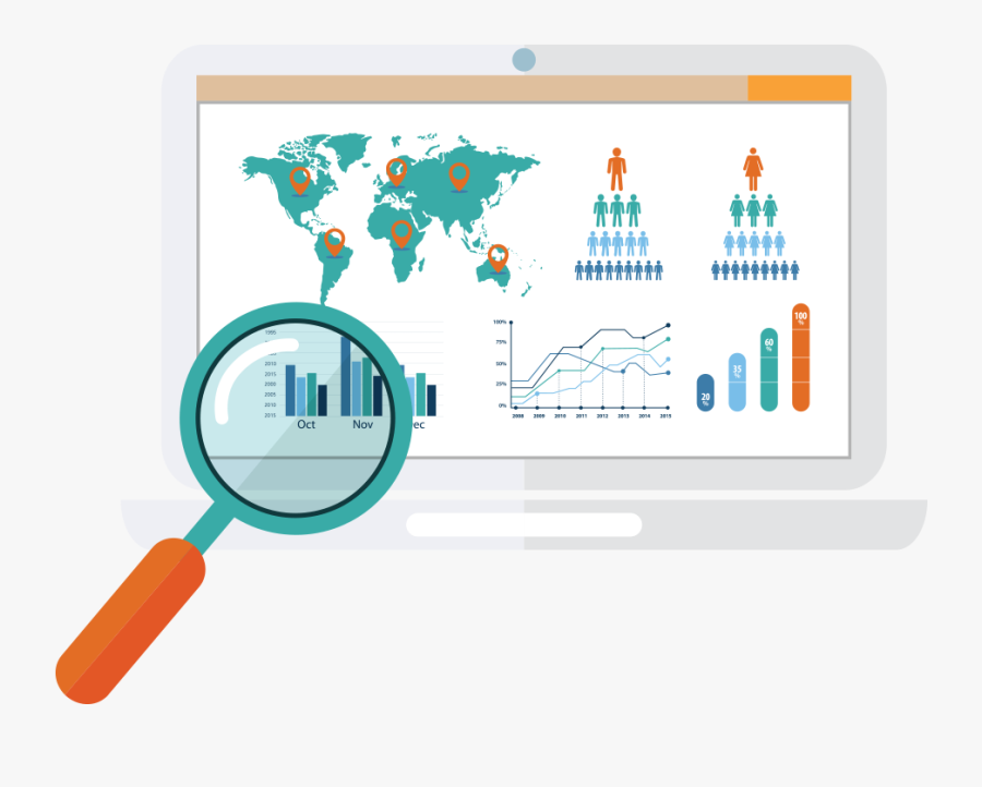 Early Warning Analytics - World Map, Transparent Clipart