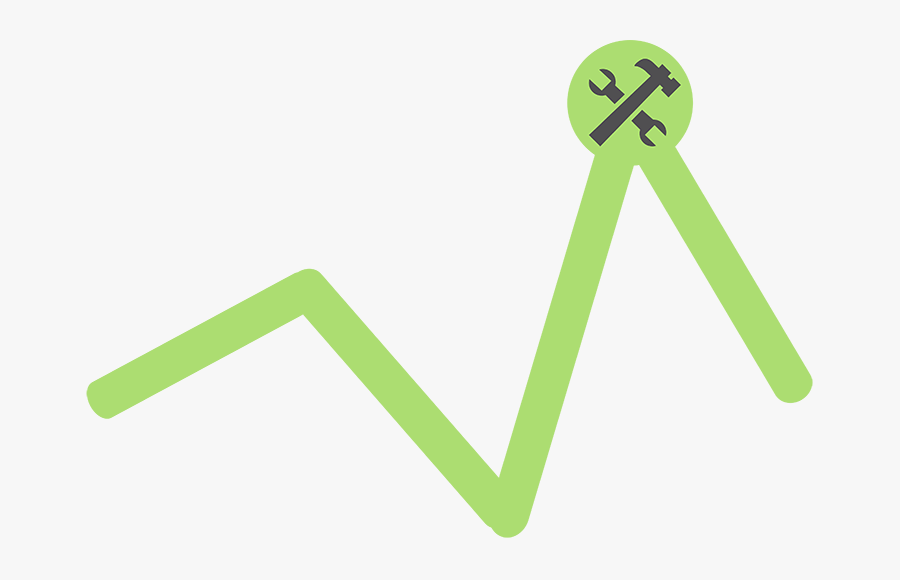 Big Data Management - Predictive Maintenance Icon, Transparent Clipart