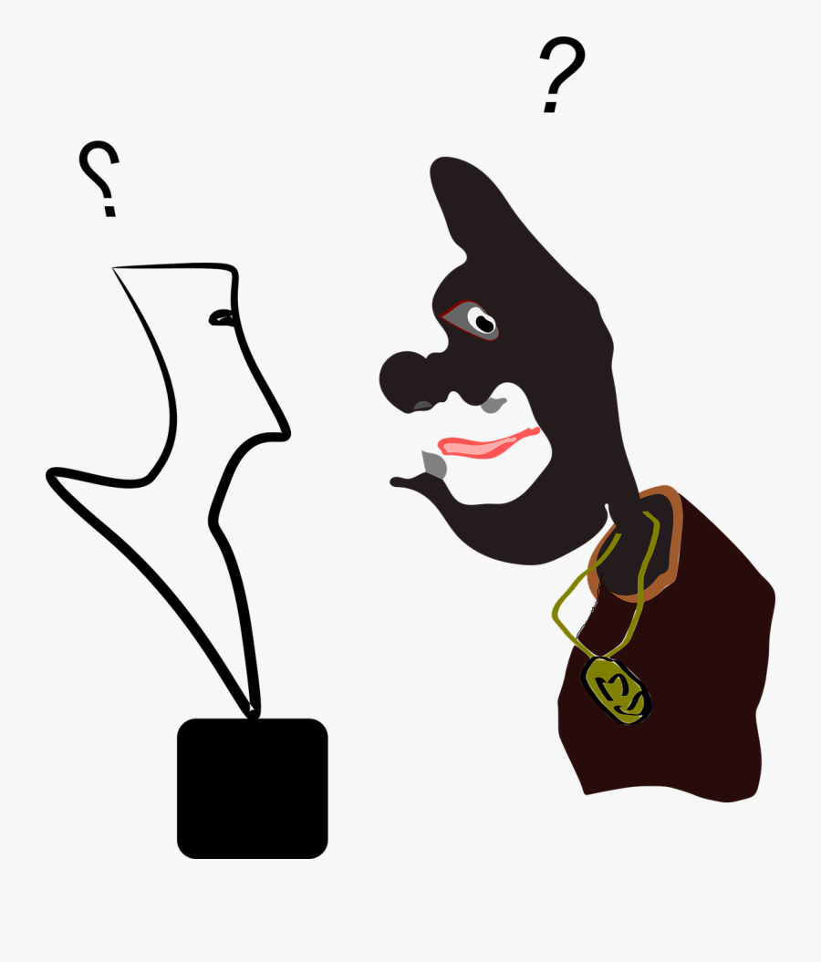 Cartoon Confused Character Free Photo - Animasi Bingung Png, Transparent Clipart