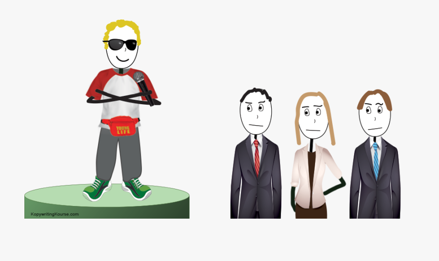 Trying Too Hard To Be Liked And Funny - Cartoon, Transparent Clipart