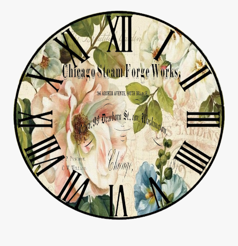 Free Vintage Clock Clipart , Png Download - Circle, Transparent Clipart