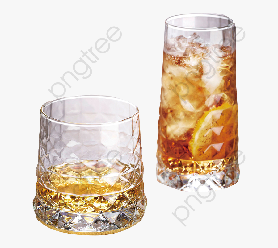 Different Glass Whiskey Glasses - Png Glass Of Whiskey, Transparent Clipart