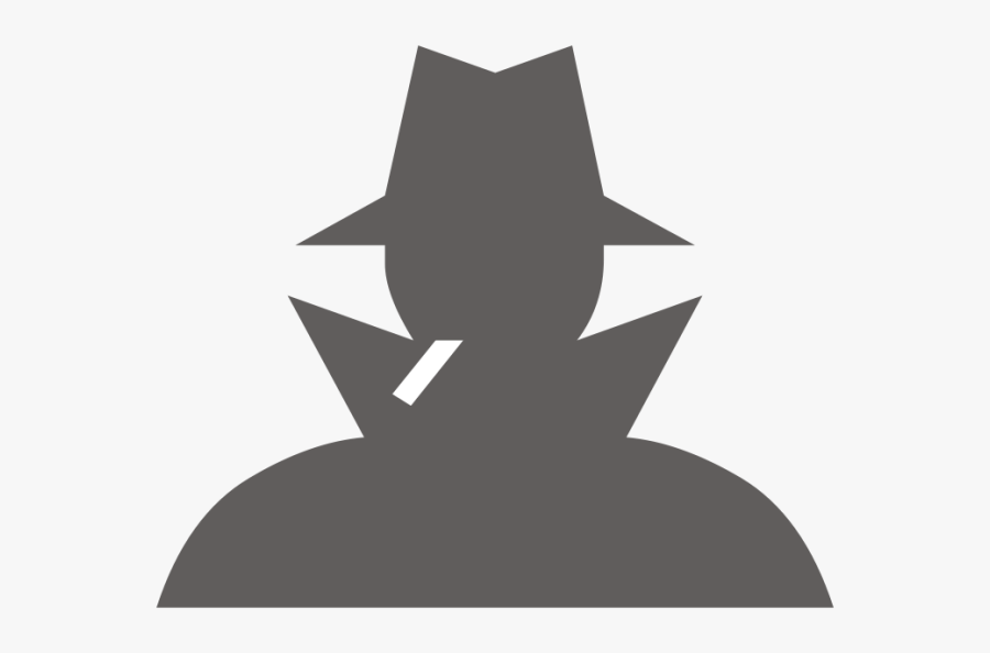 Weird Crimes - Silhouette Of A Criminal, Transparent Clipart