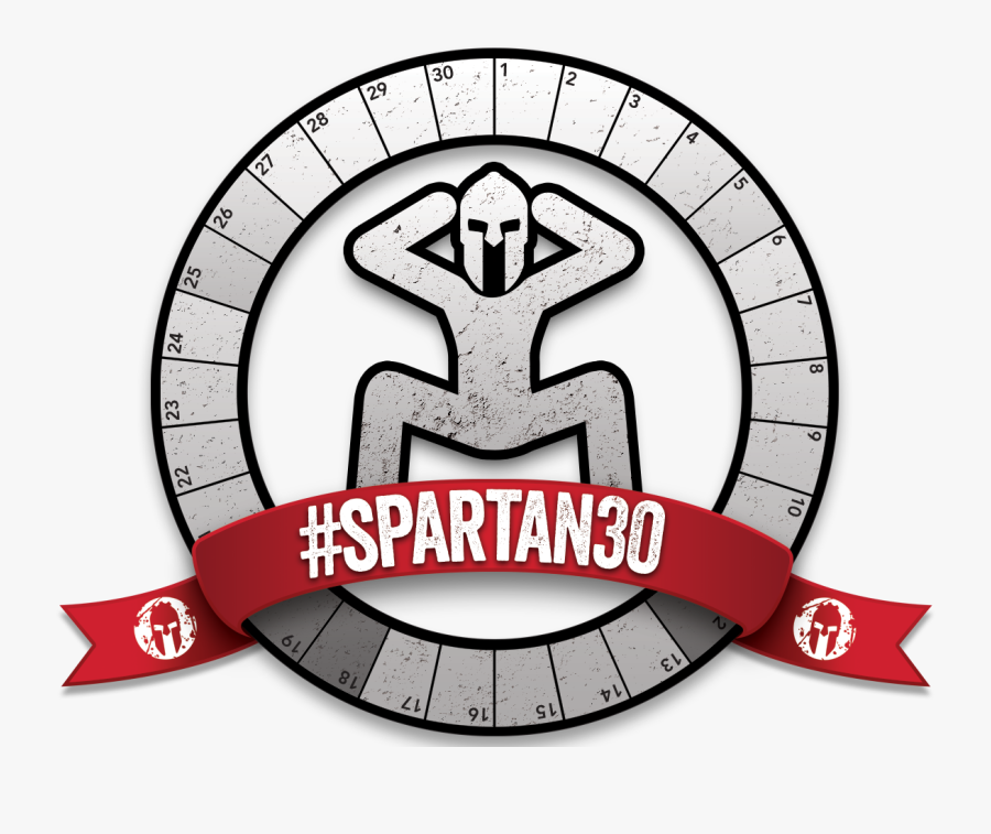 30for30 Squat - Spartan Race, Transparent Clipart