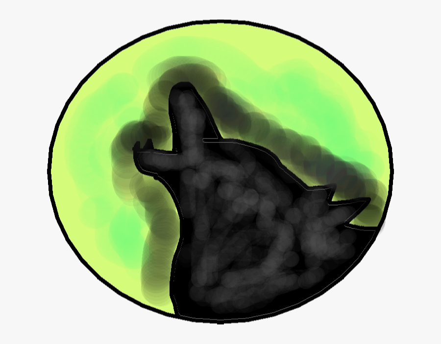 Transparent Wolf Howling Clipart - Football, Transparent Clipart