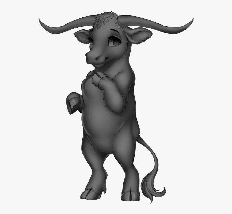 Buffalo Texas Longhorn Base - Furvilla Cow, Transparent Clipart