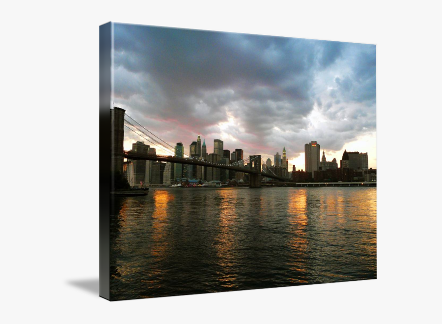 Transparent New York Bridge Clipart - Brooklyn Bridge, Transparent Clipart