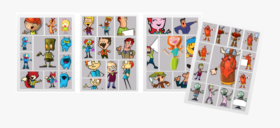 Niche Vector Mascots - Cartoon, Transparent Clipart