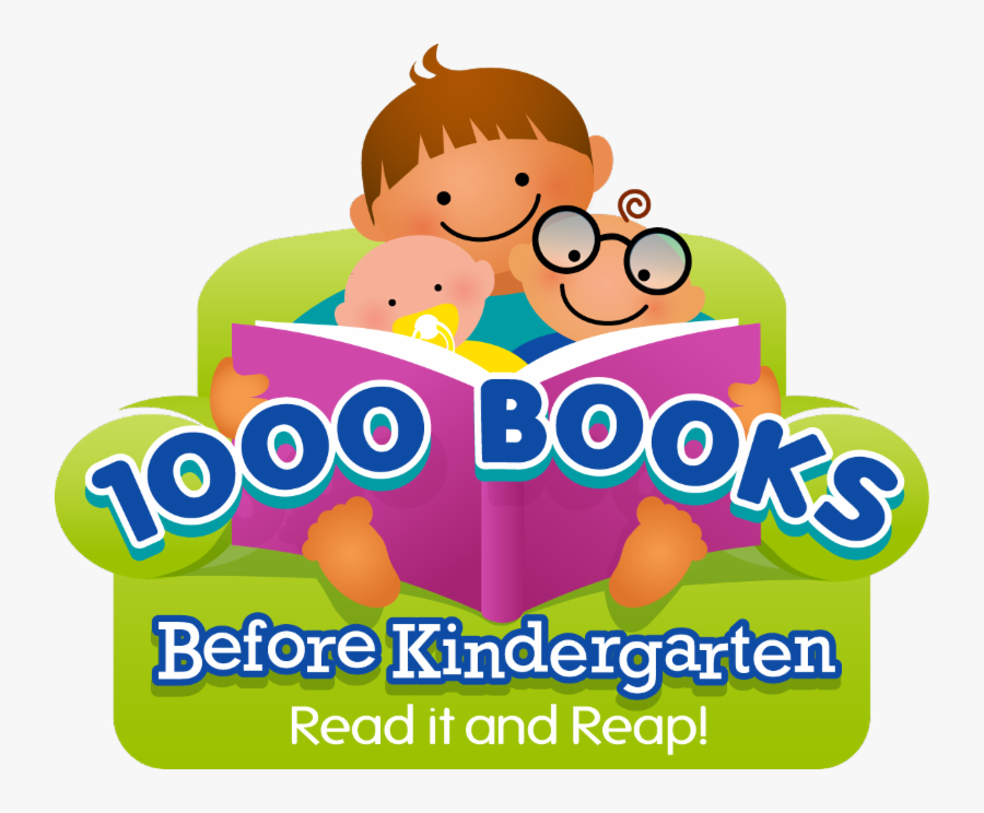 Zb Library Events Week - 1000 Books Before Kindergarten, Transparent Clipart