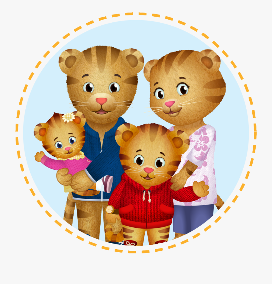 Daniel Tiger S Neighborhood Tiger Family Free Transparent Clipart Clipartkey