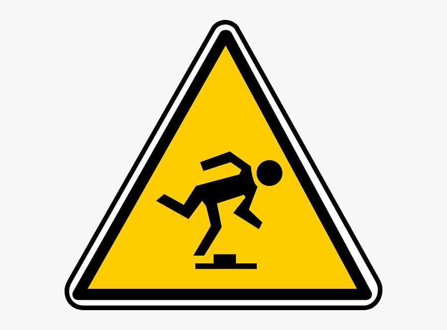 Tripping Over A Rock, Transparent Clipart