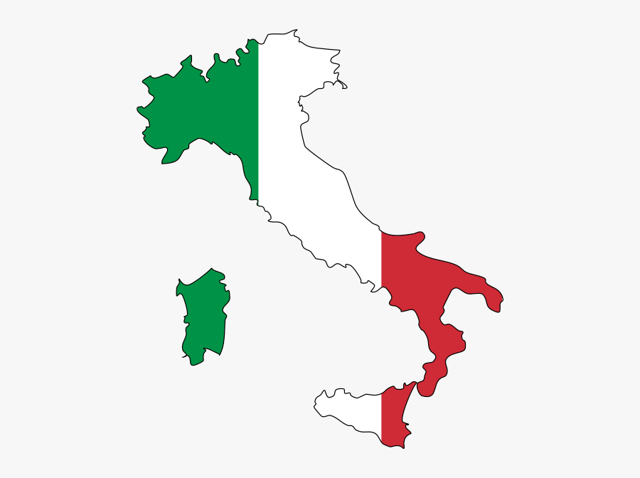 Italy Red White Green, Transparent Clipart
