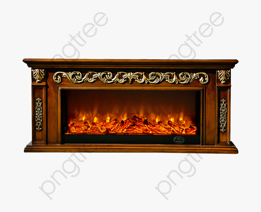 Transparent Fireplace Clipart - Water Vapor Electric Fireplace, Transparent Clipart