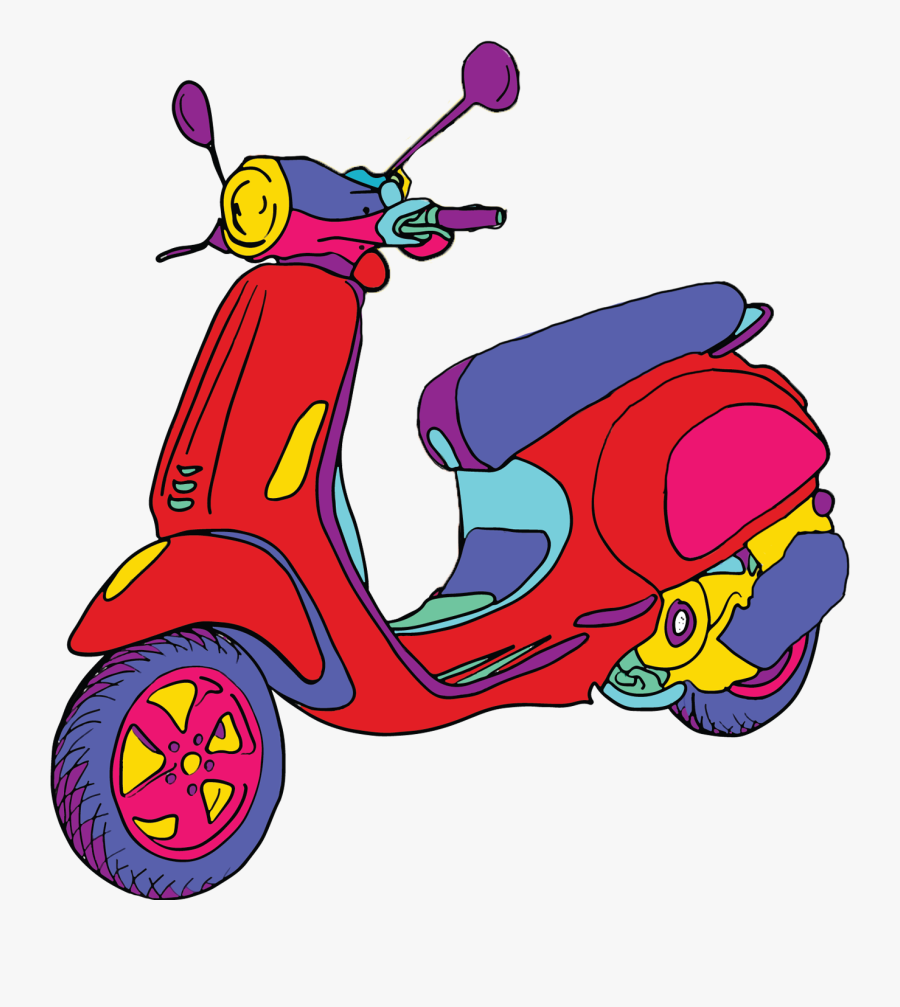 Scooter Sym Orbit 2, Transparent Clipart