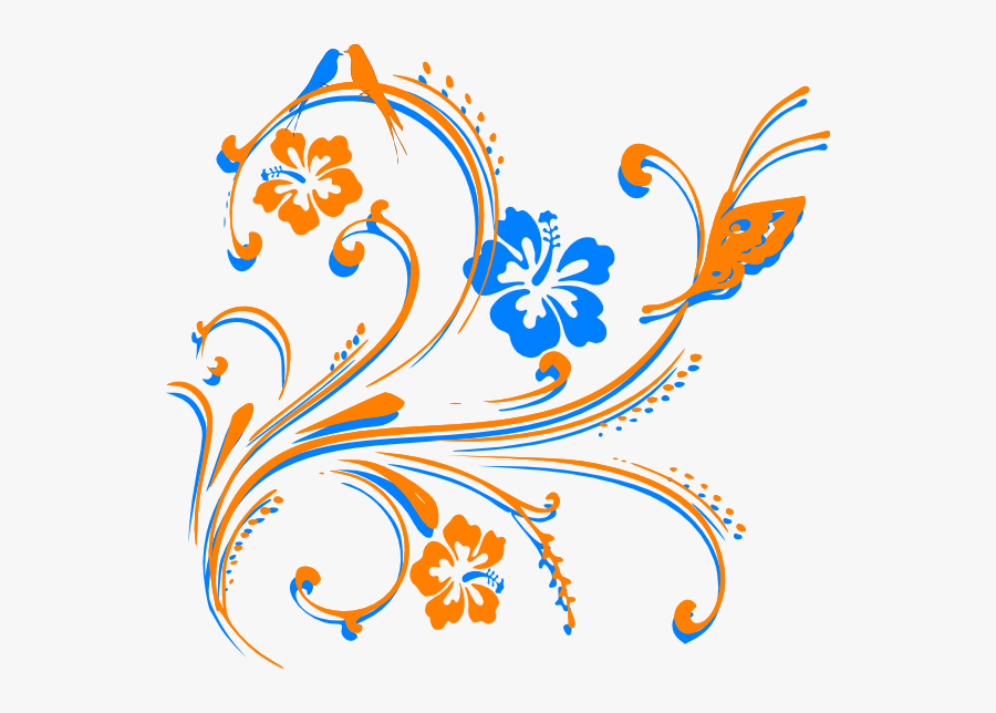 Butterfly Scroll Svg Clip Arts Wedding Card Border Design Free Transparent Clipart Clipartkey