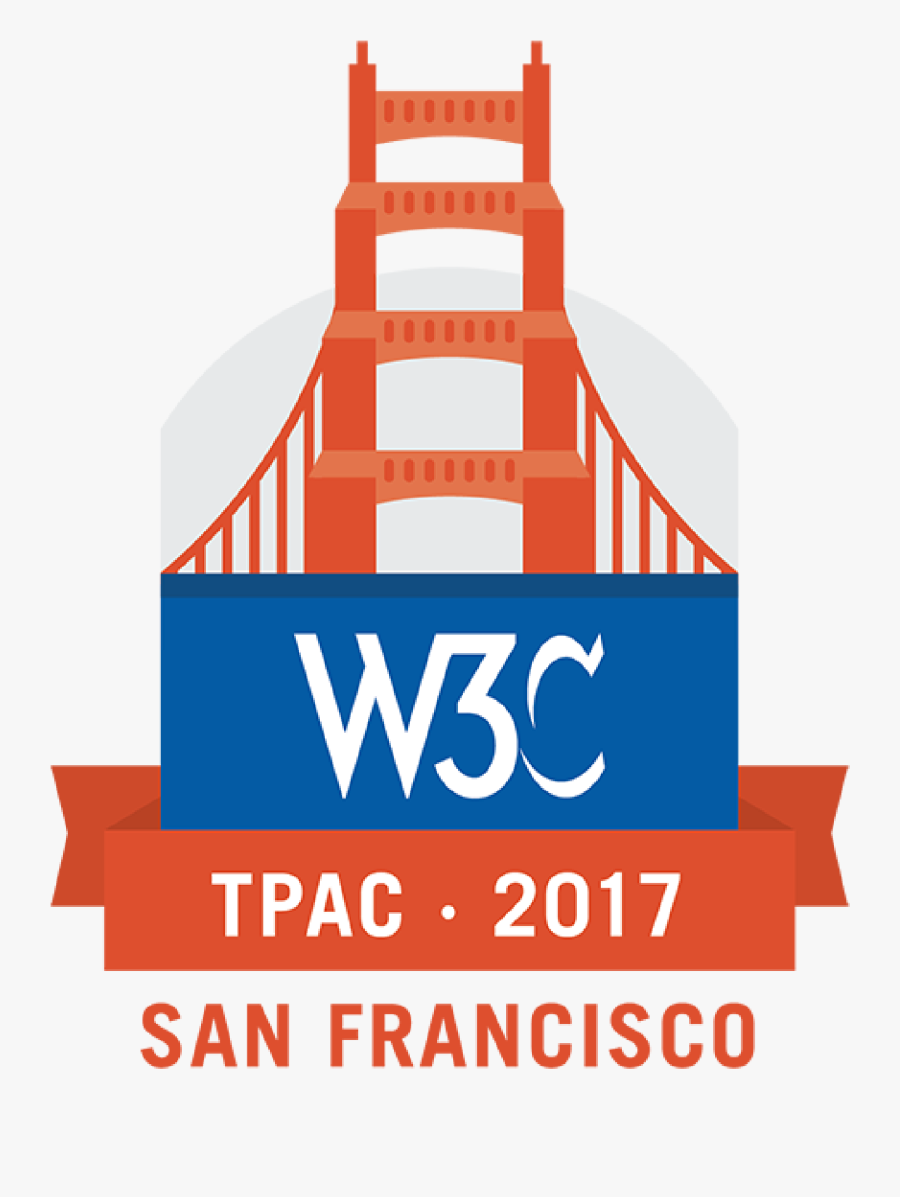 Tpac2017 Logo - W3c, Transparent Clipart