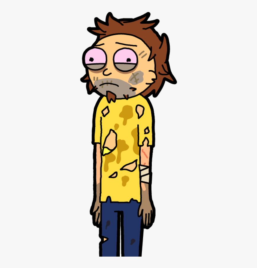 Scruffy Morty - Pocket Mortys, Transparent Clipart