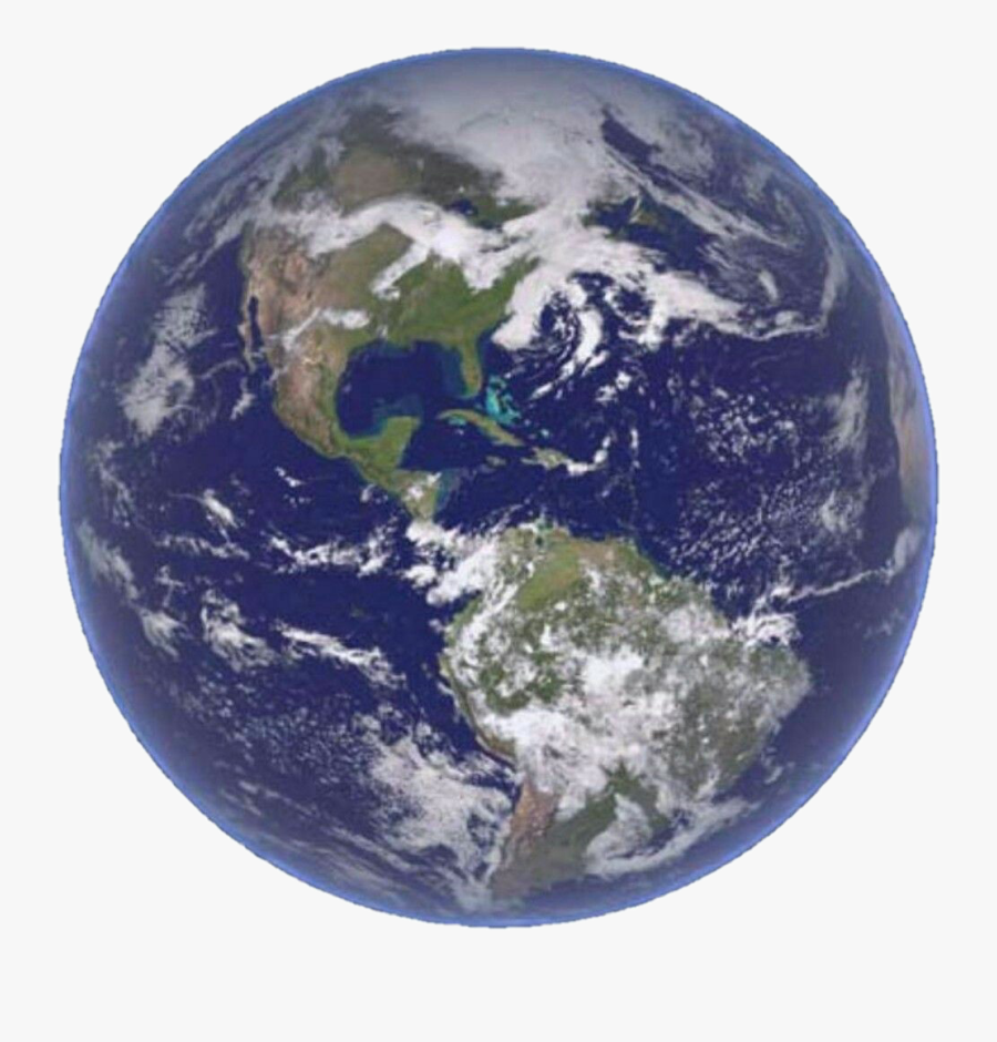 Hd Sticker Earth Aesthetic - Words Around A Globe, Transparent Clipart