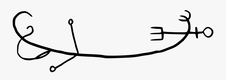 Icelandic Fear Stave, Transparent Clipart