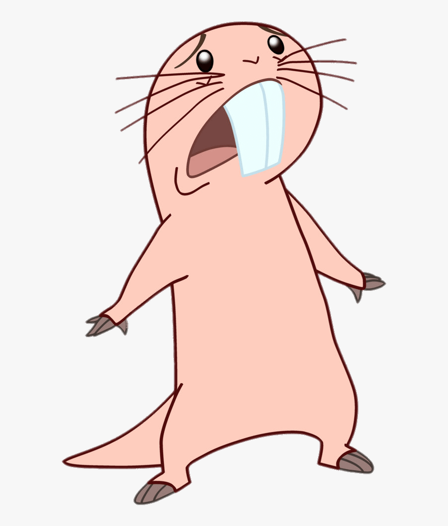 Kim Possible Rufus Frigthened , Png Download - Rufus Kim Possible, Transparent Clipart