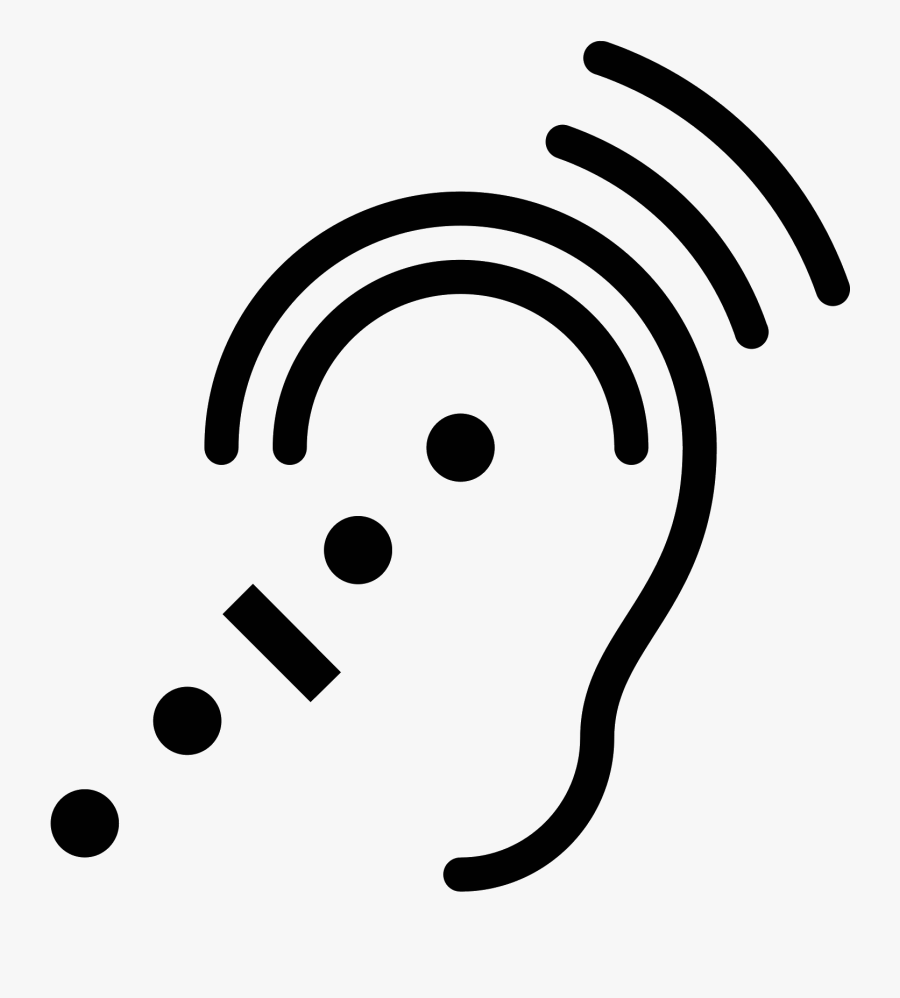 Listening Ear Png, Transparent Clipart
