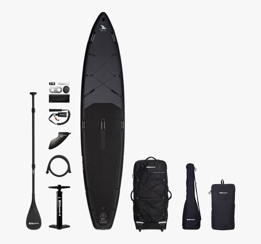 H4 Black Carbon Kit - Standup Paddleboarding, Transparent Clipart