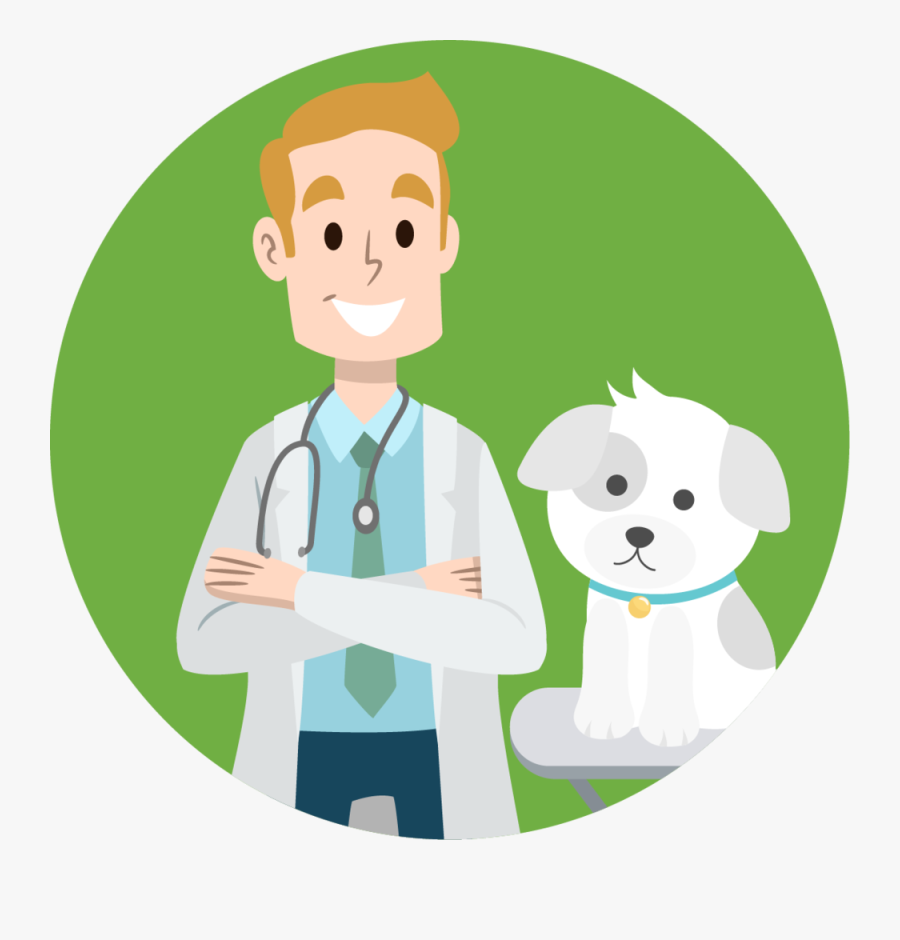 Veterinarian Green - Dibujo De Medicos Platicando, Transparent Clipart