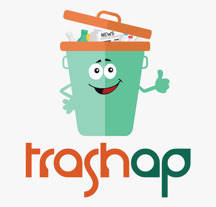 Trashap - Think Trash, Transparent Clipart