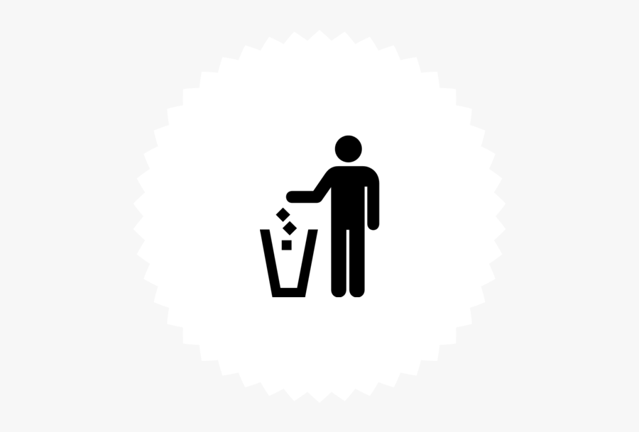Badge Icon "trash - Budapest, Transparent Clipart
