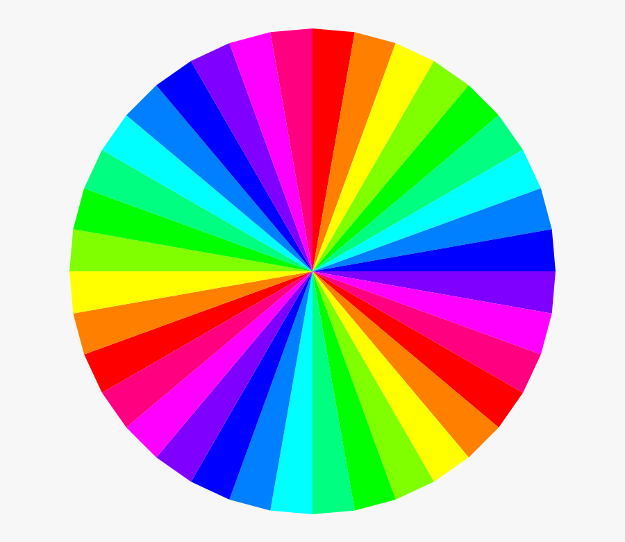 12 Color 36gon - Free Clipart Images Of Colors, Transparent Clipart