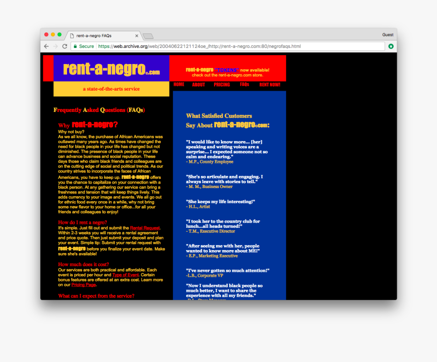 Rent A Negro, Transparent Clipart